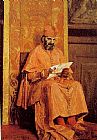Cardinal Canvas Paintings - Le Cardinal